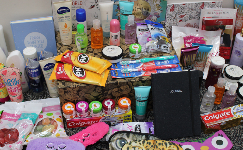 Hear Me Roar gift bag items