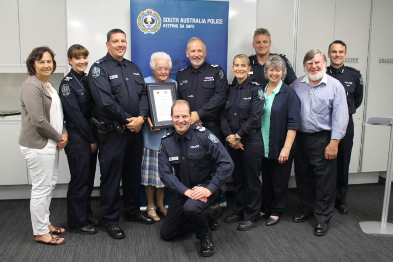 SAPOL & City of Adelaide Lions Club South Australia Citizen’s Award 2015 The Lions Club of the