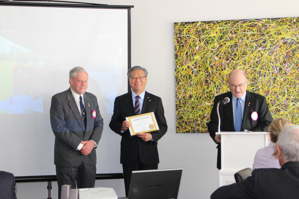 2015 Lions Club Annual Handover – His Excellency the honourable Hieu Van Le AO