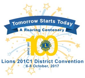 Lions 201C1 District Convention Logo