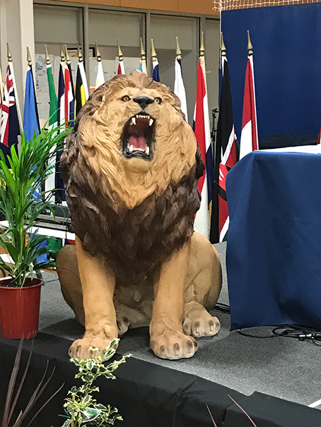 lion statue lion statue