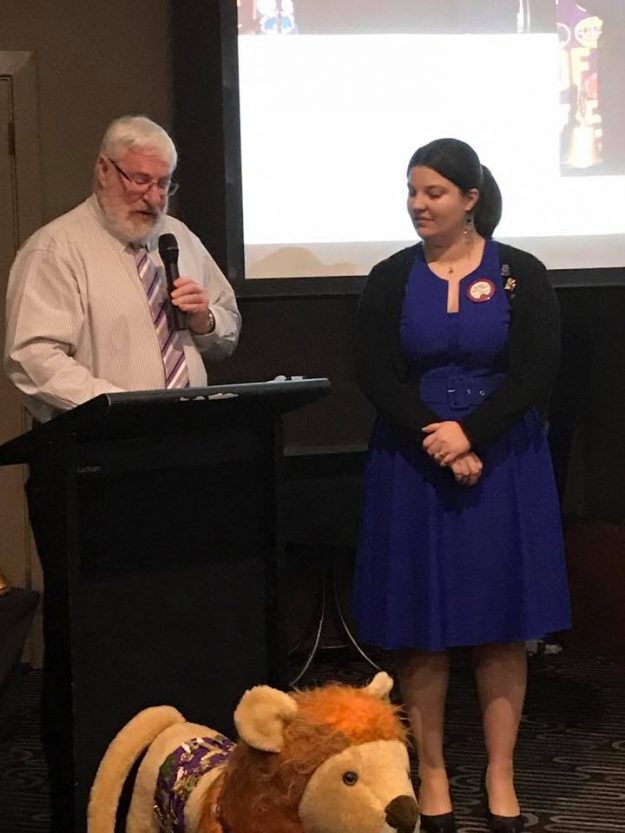 president-petrea-induction Induction of President Petrea