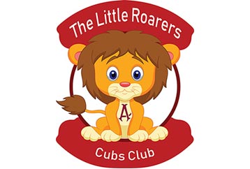 the little roarers cubs club logo