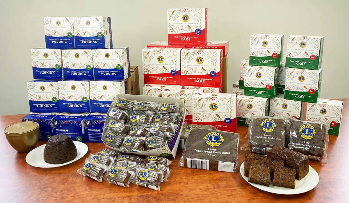 Lions Christmas Cakes & Puddings The Lions Club of the City of Adelaide