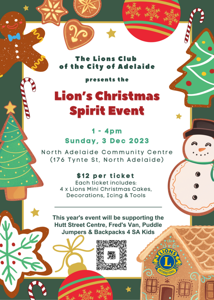 Lions Christmas Spirit Event 2023